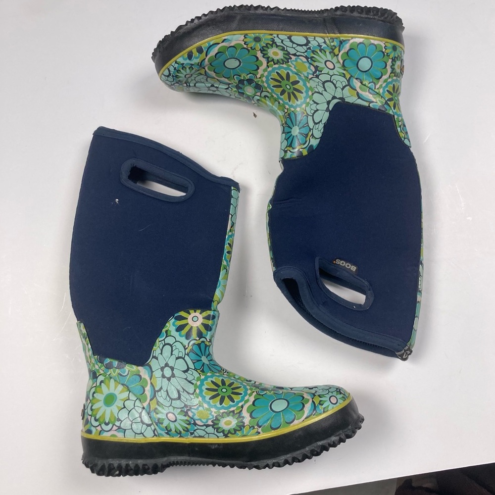 BOGS CLASSIC High Ambrosia Women’s Tall Neoprene and Rubber Floral Rainboot